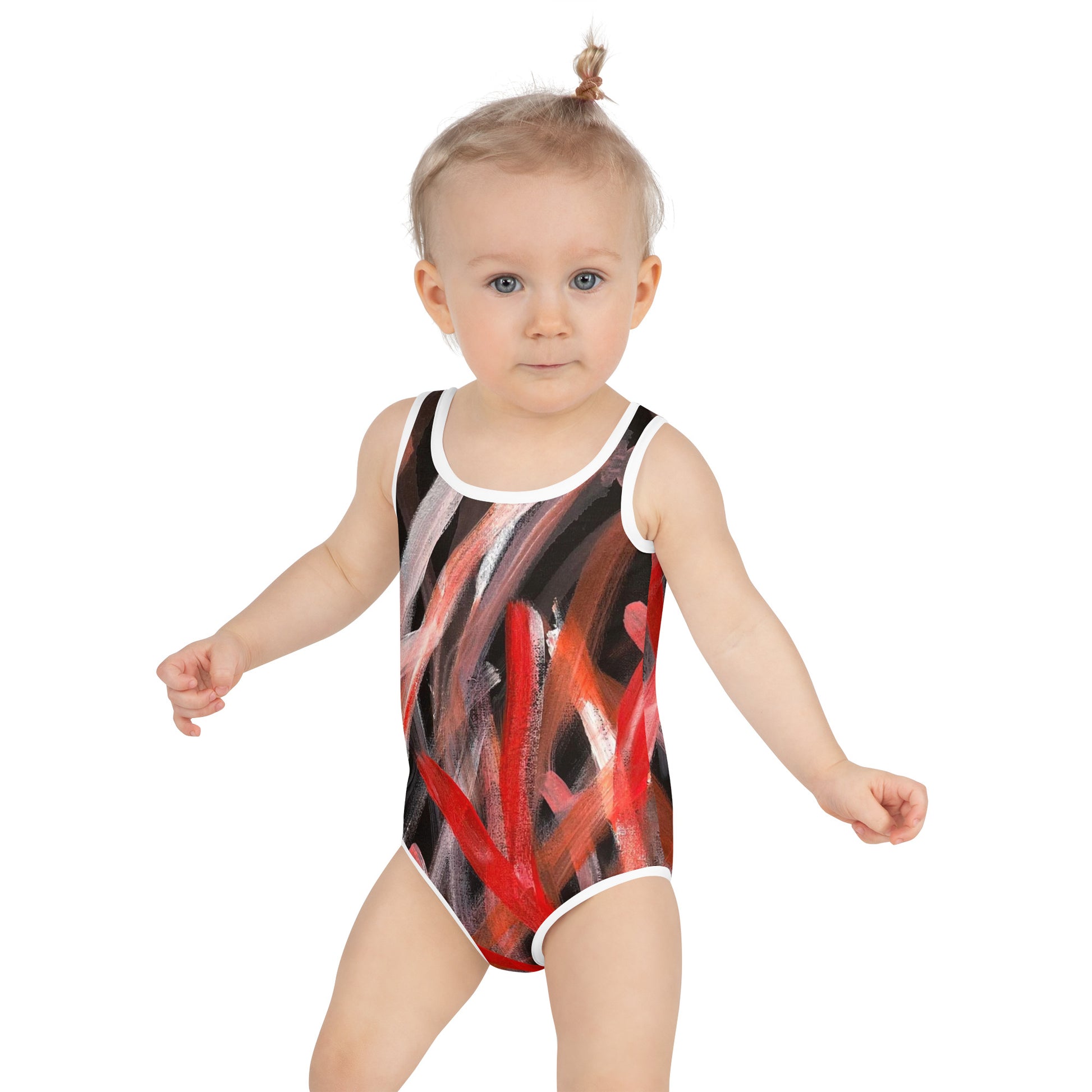 All-Over Print Kids Swimsuit