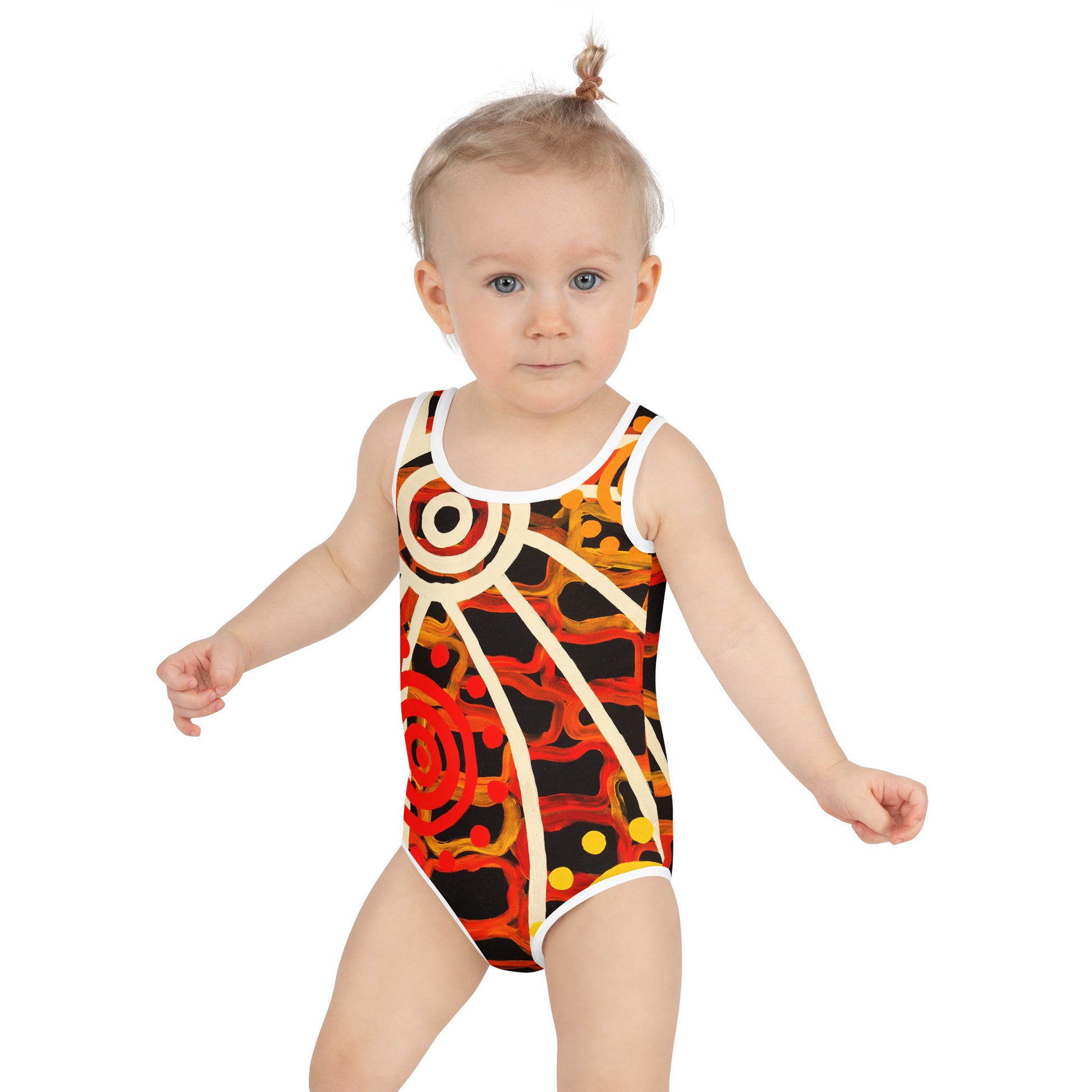 All-Over Print Kids Swimsuit