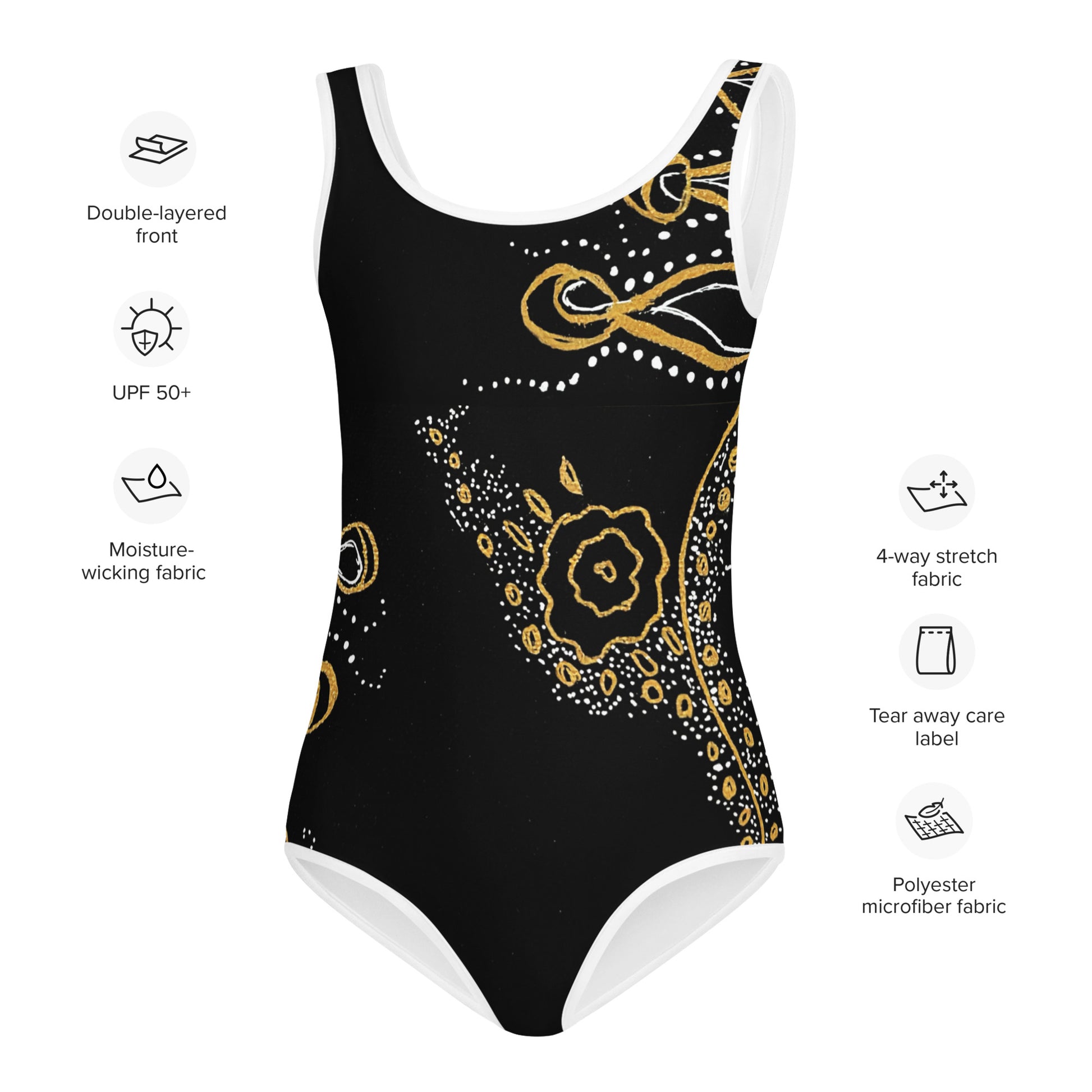All-Over Print Kids Swimsuit