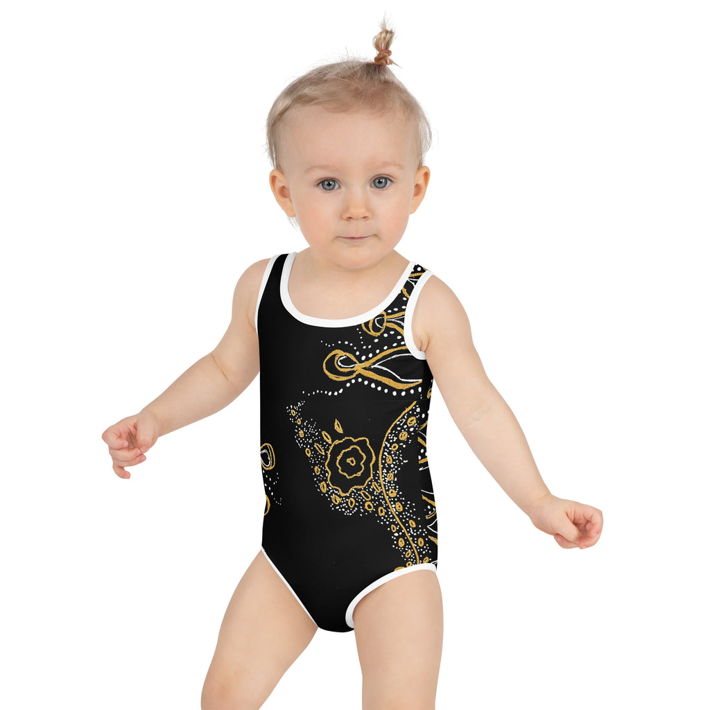 All-Over Print Kids Swimsuit
