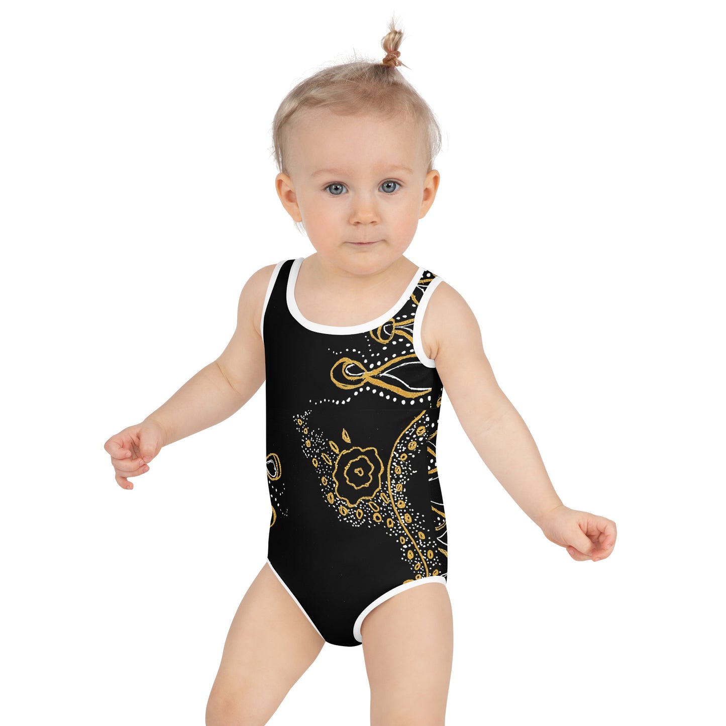 All-Over Print Kids Swimsuit