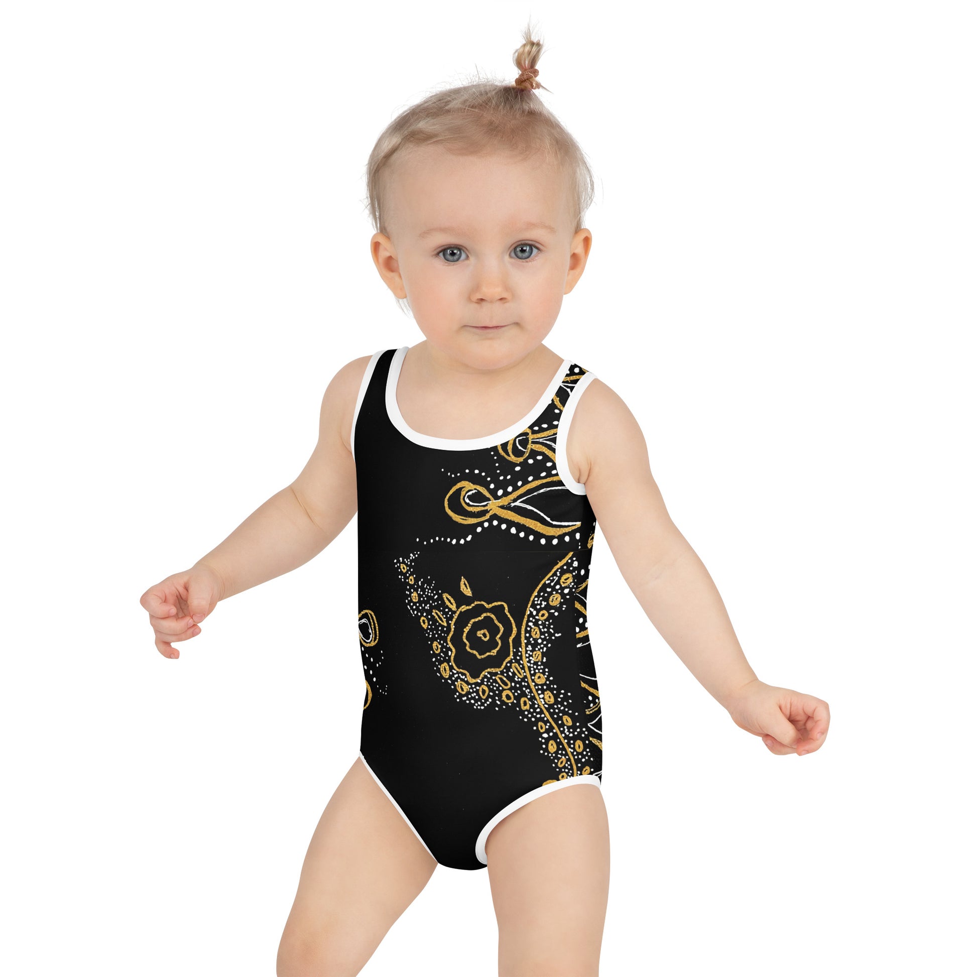 All-Over Print Kids Swimsuit