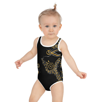 All-Over Print Kids Swimsuit