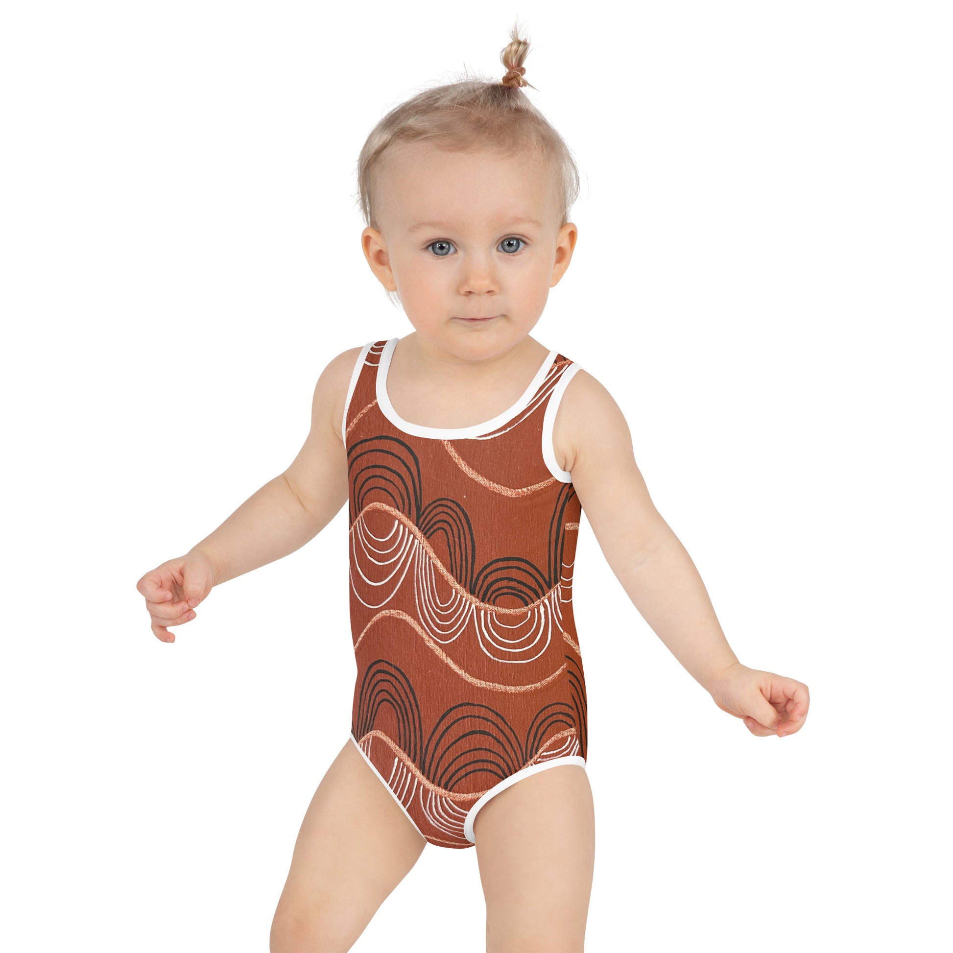 All-Over Print Kids Swimsuit