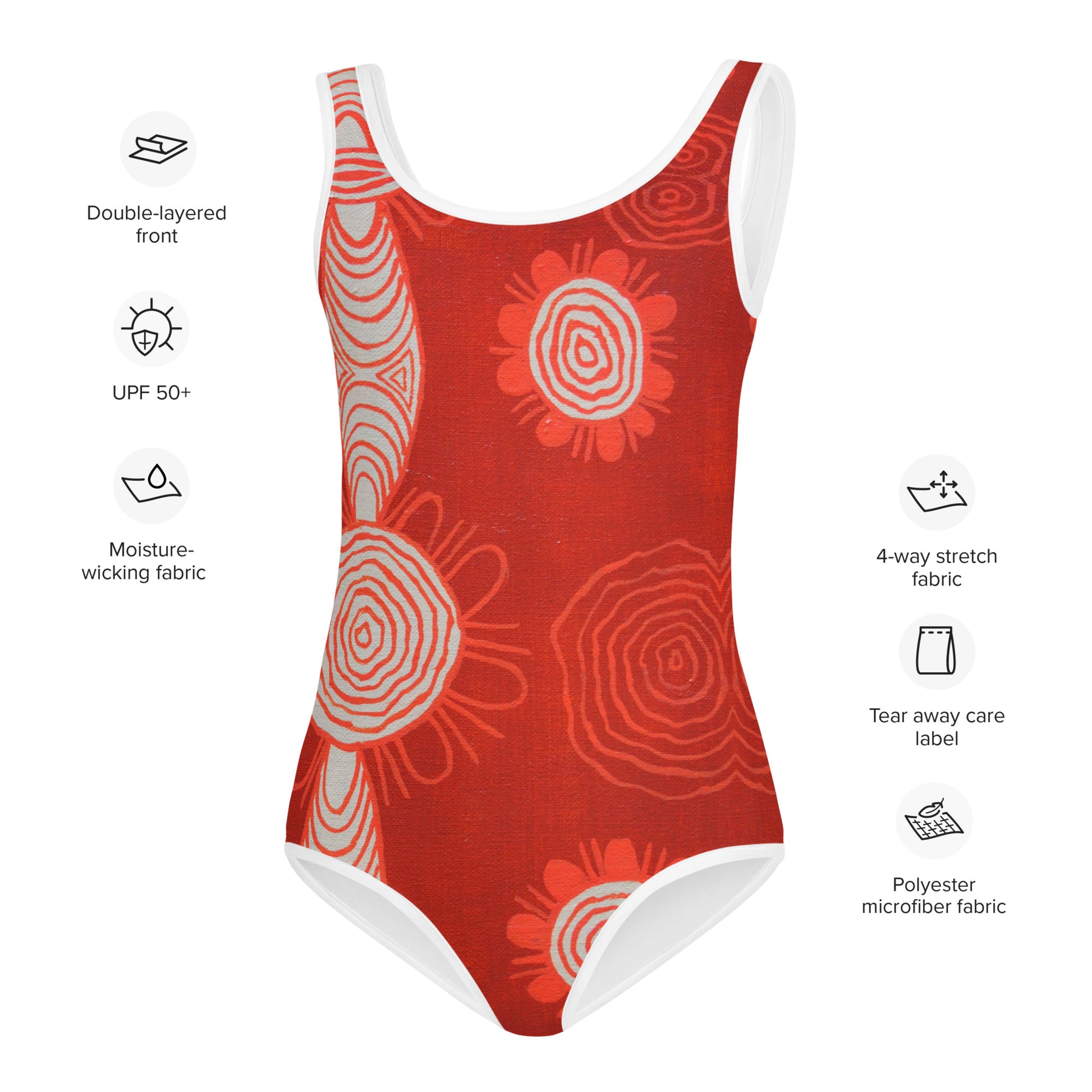 All-Over Print Kids Swimsuit