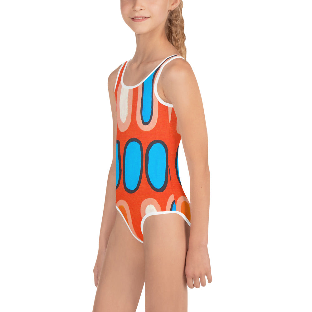 All-Over Print Kids Swimsuit