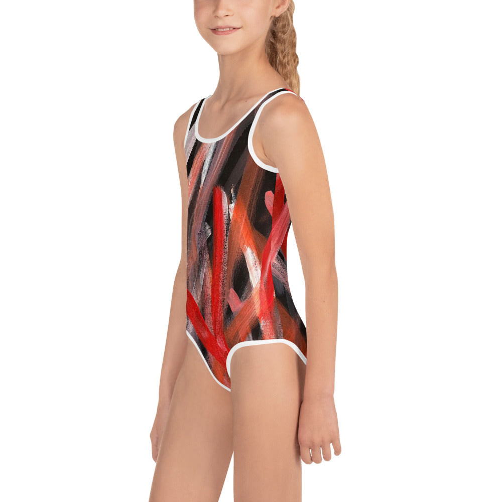All-Over Print Kids Swimsuit