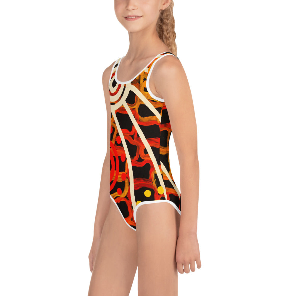 All-Over Print Kids Swimsuit