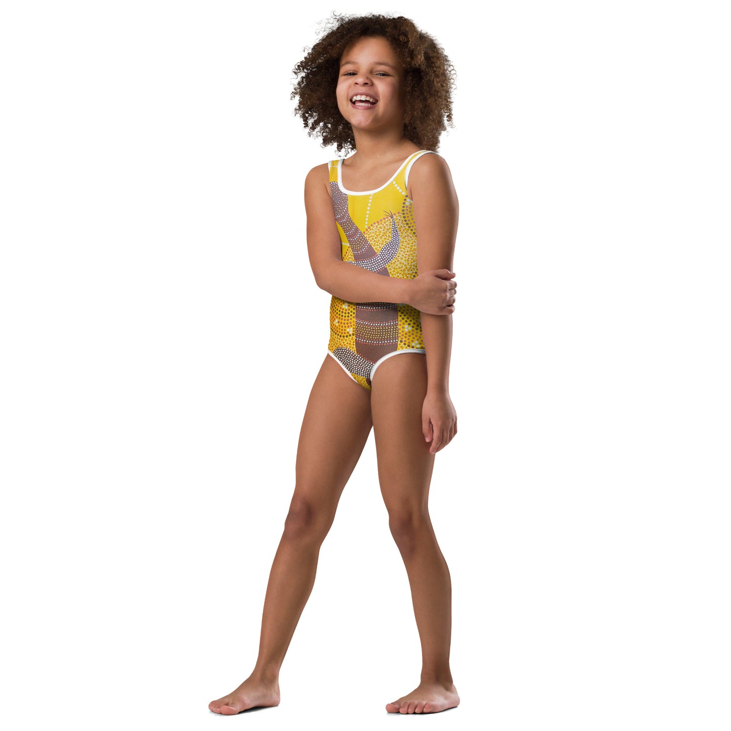 All-Over Print Kids Swimsuit