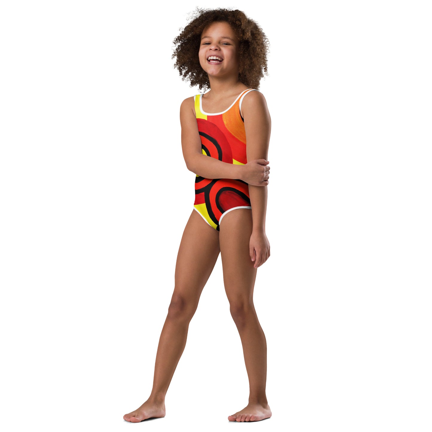 All-Over Print Kids Swimsuit