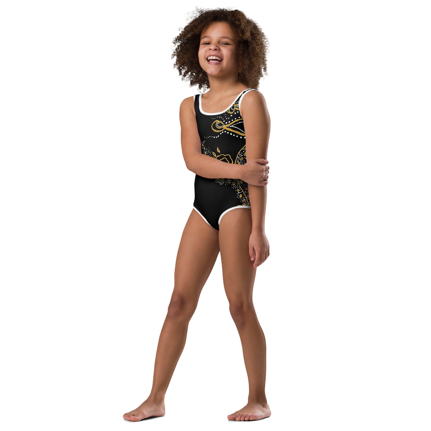 All-Over Print Kids Swimsuit