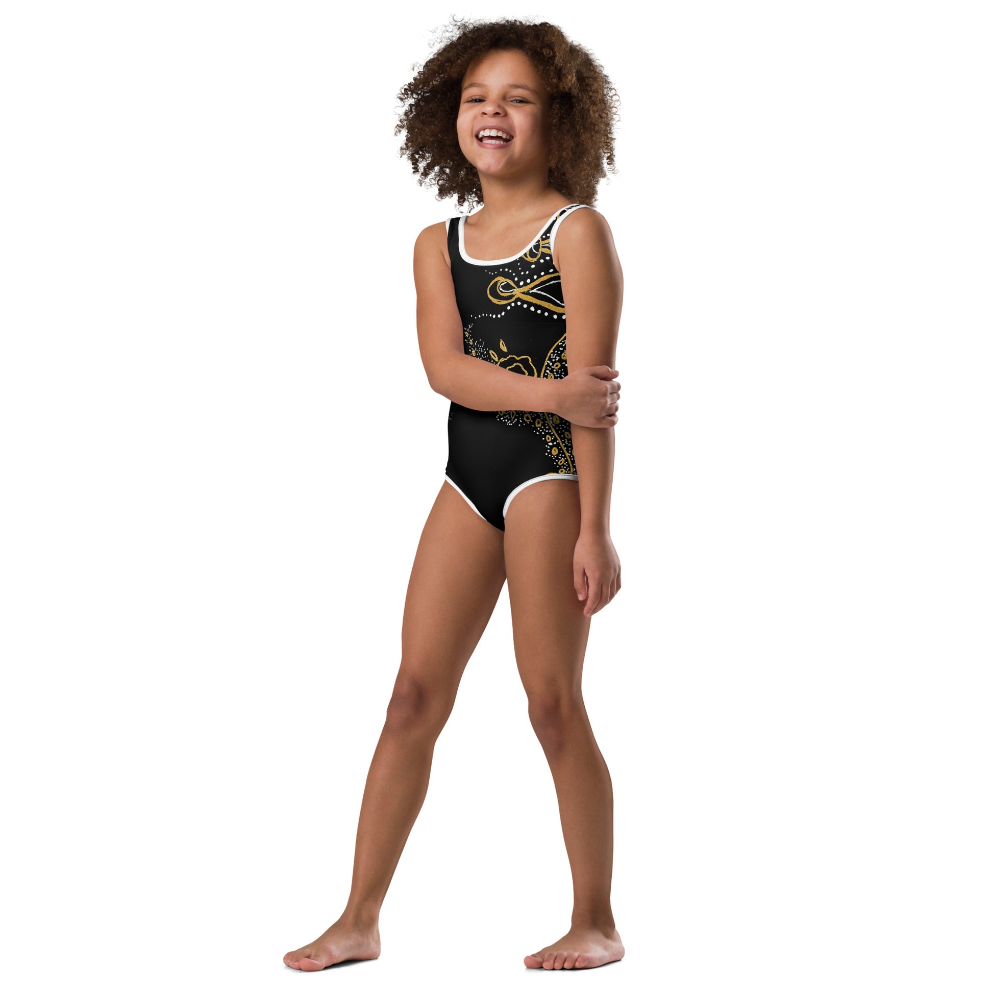 All-Over Print Kids Swimsuit