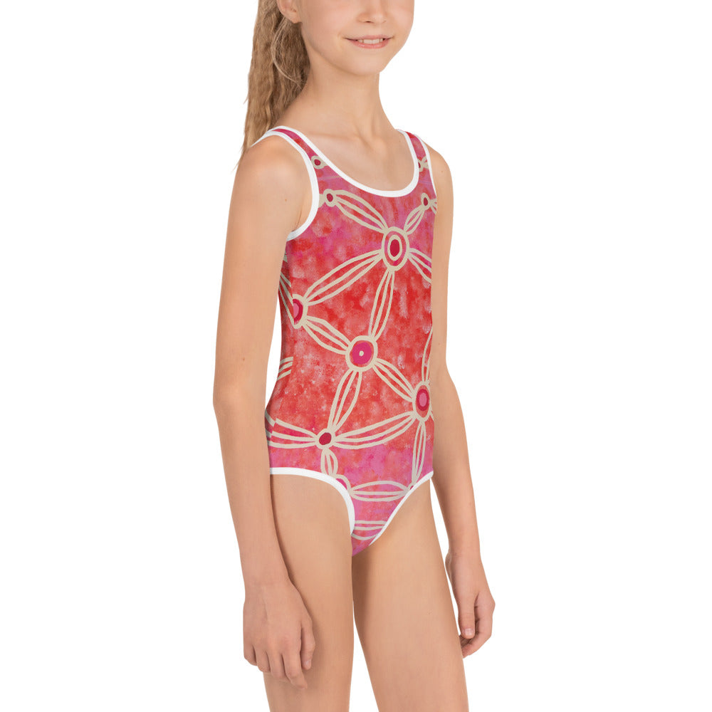 All-Over Print Kids Swimsuit