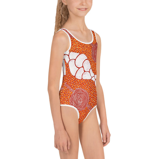 All-Over Print Kids Swimsuit