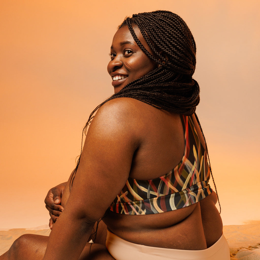 Longline Sports Bra - The Cultural Burn