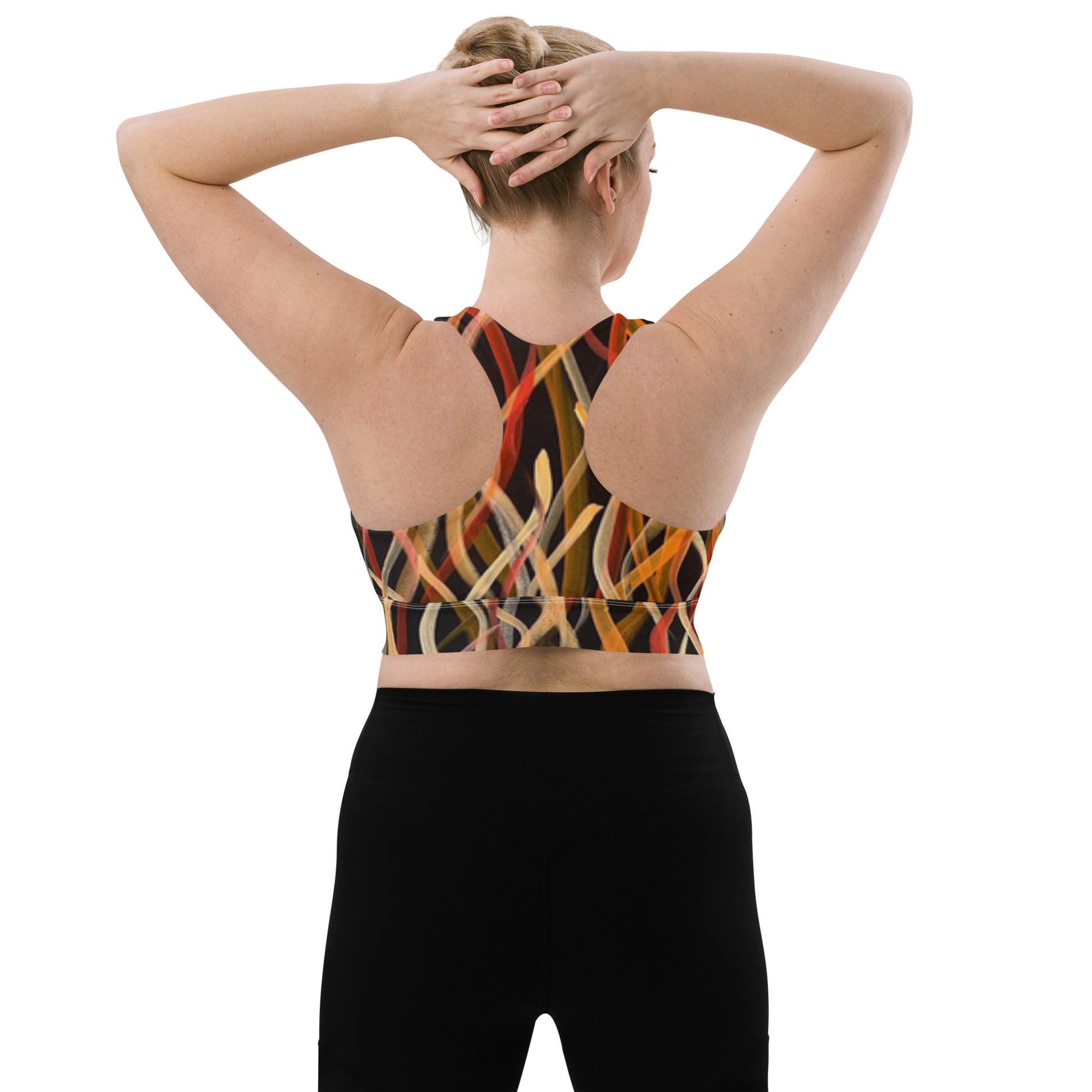 Longline Sports Bra - The Cultural Burn