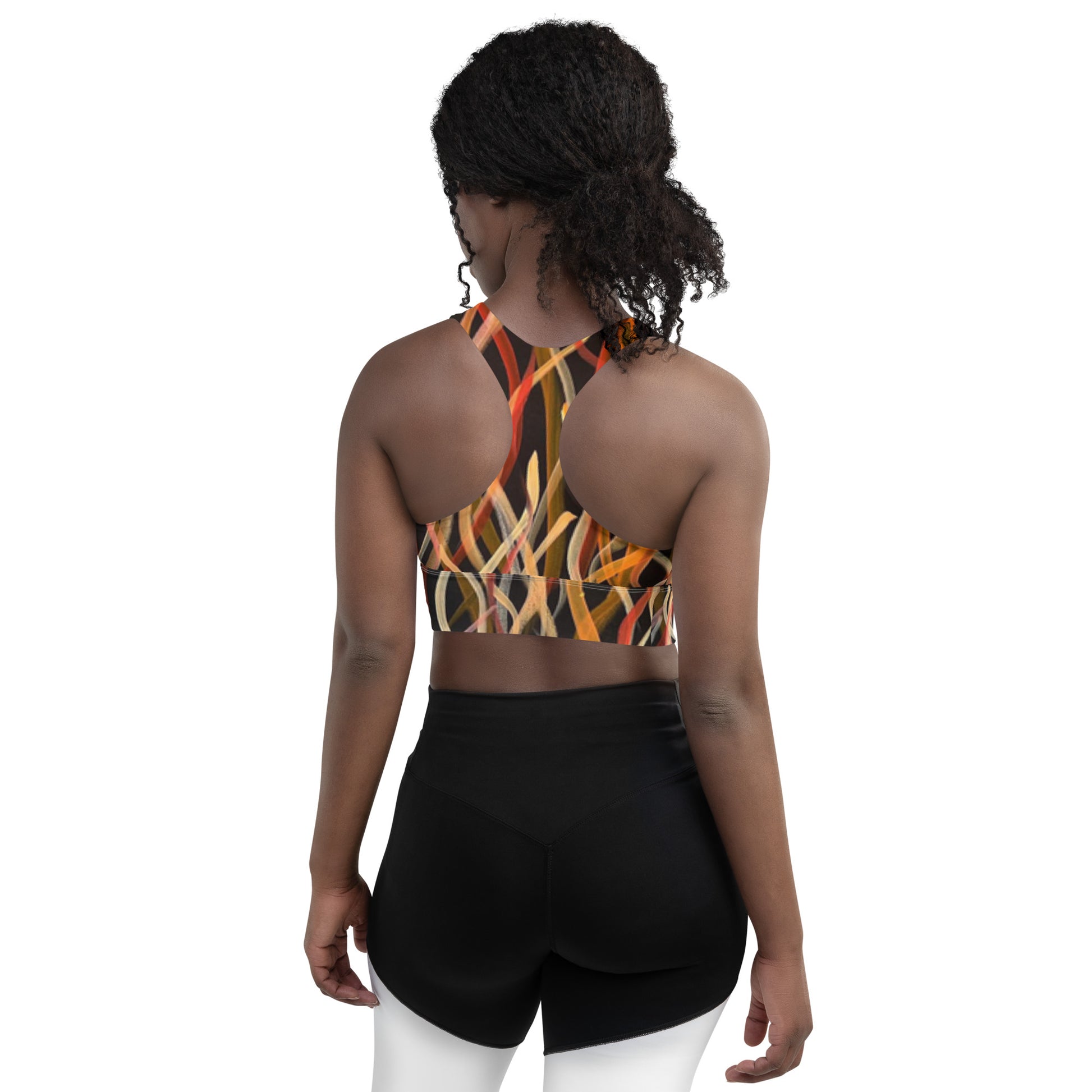 Longline Sports Bra - The Cultural Burn