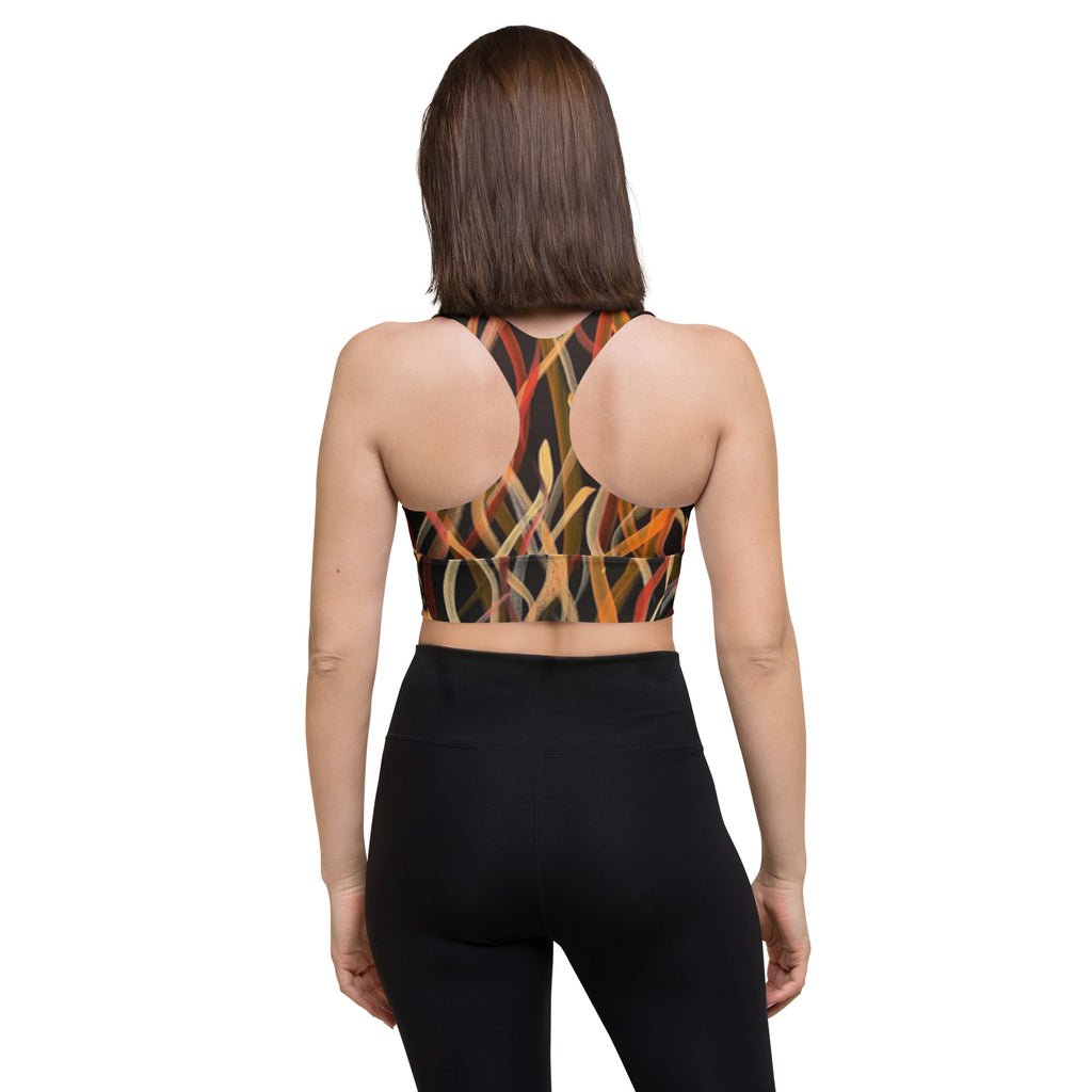 Longline Sports Bra - The Cultural Burn