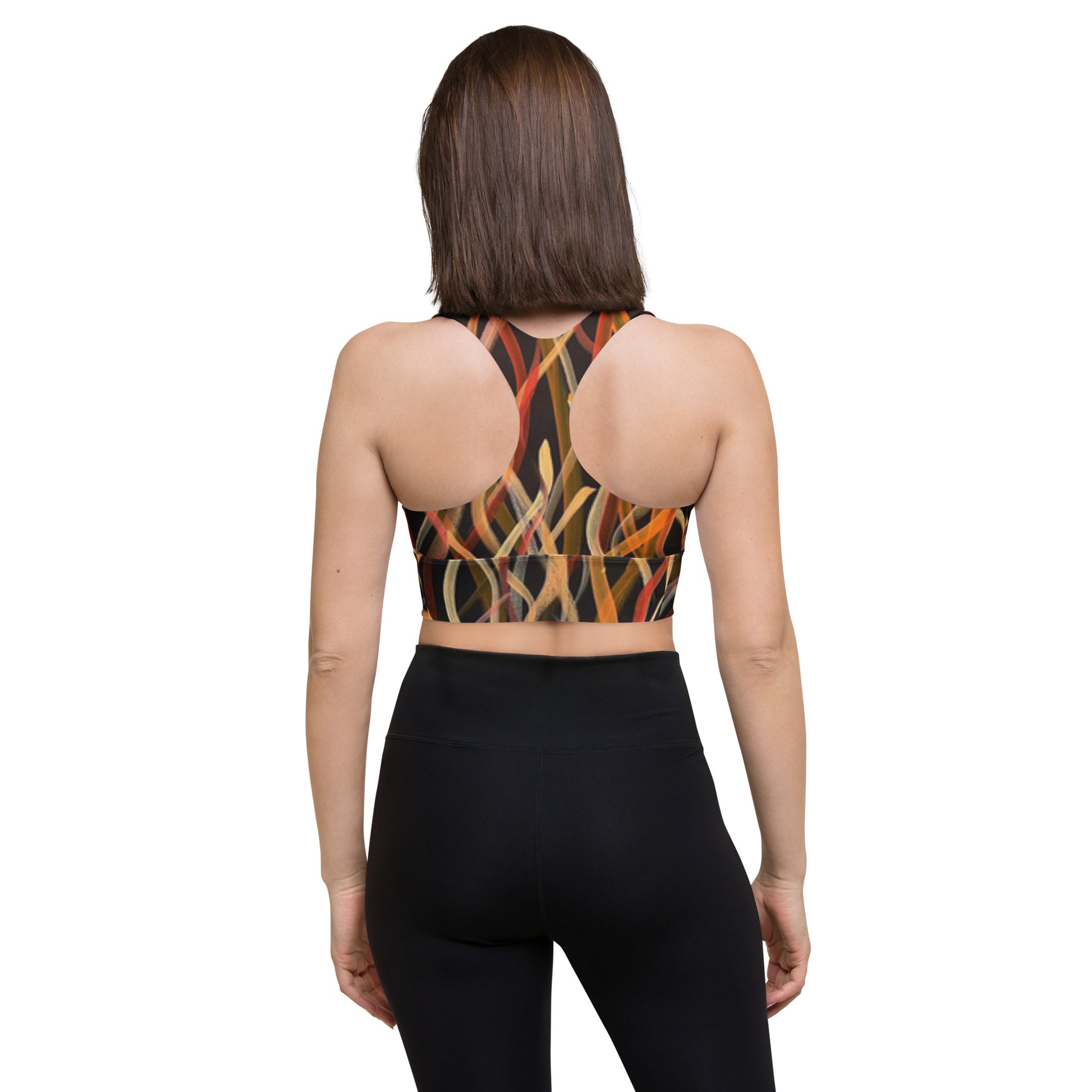 Longline Sports Bra - The Cultural Burn