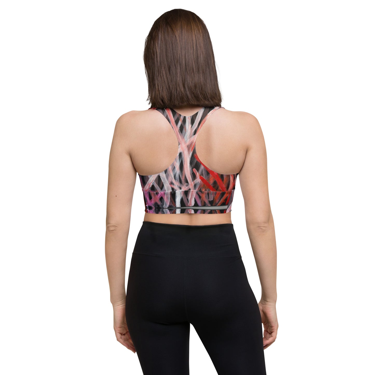 Longline sports bra