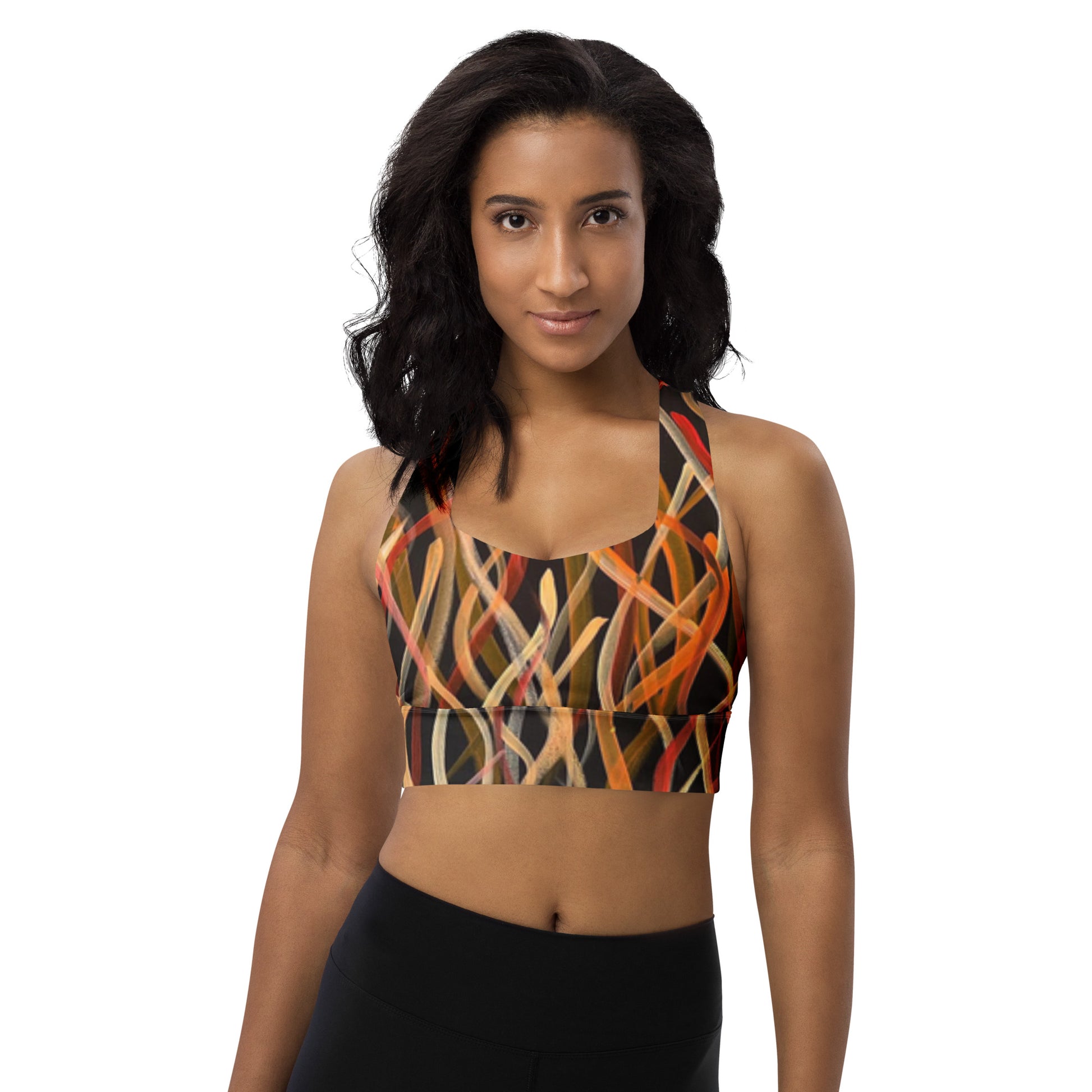 Longline Sports Bra - The Cultural Burn