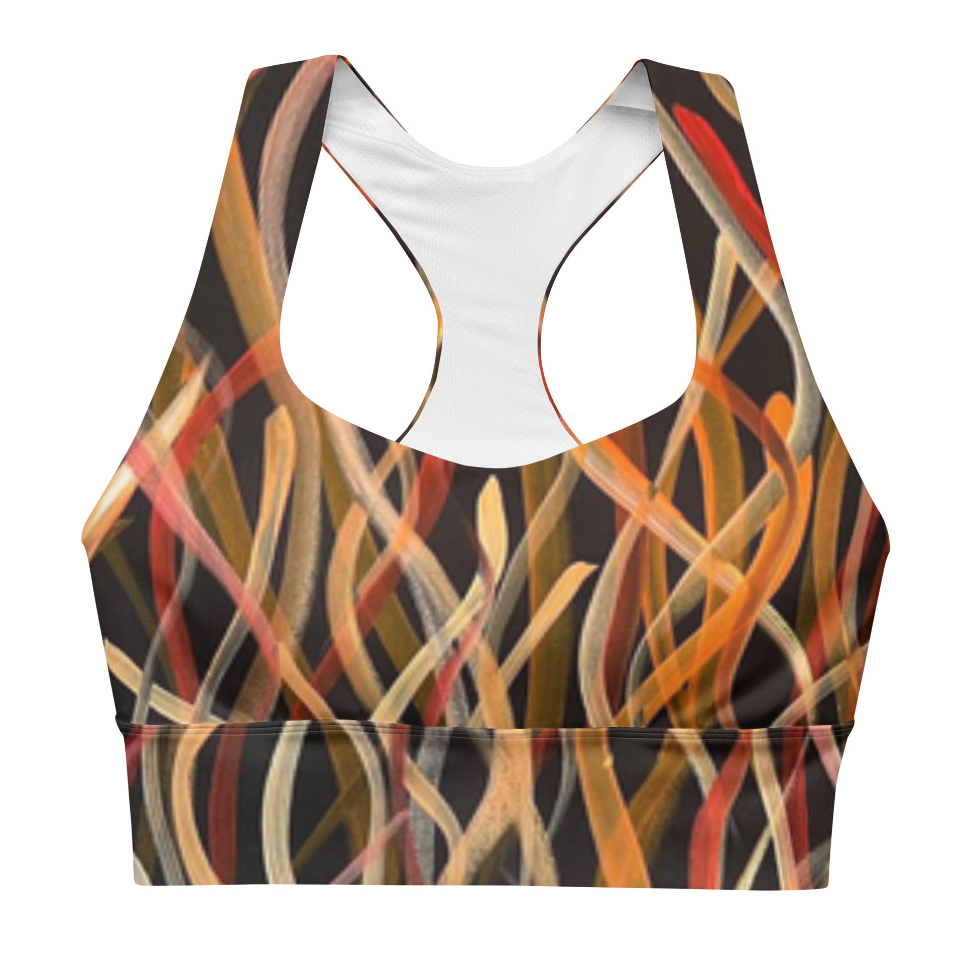 Longline Sports Bra - The Cultural Burn