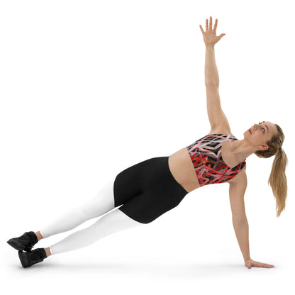 Longline Sports Bra - Blood on the Ground