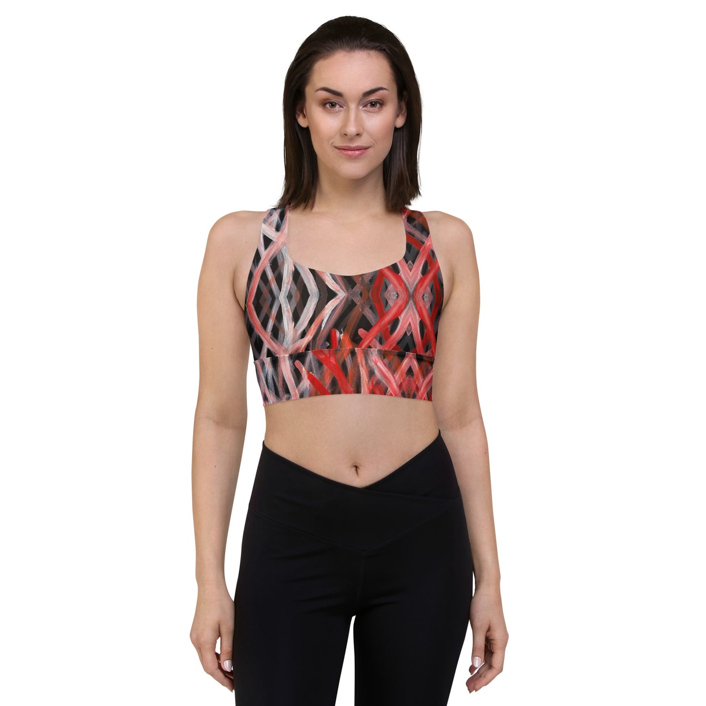 Longline sports bra