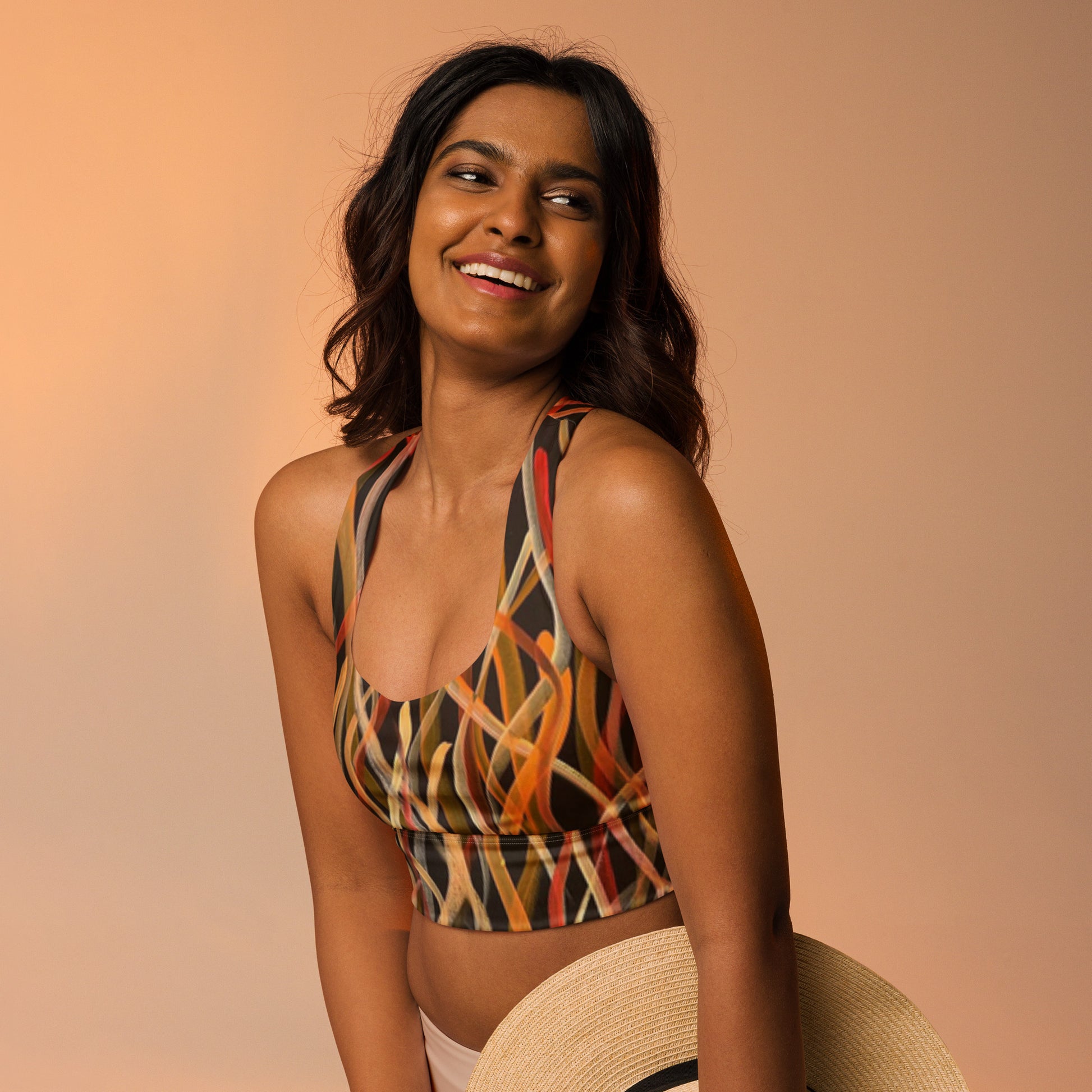 Longline Sports Bra - The Cultural Burn