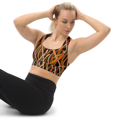 Recycled Longline Sports Bras