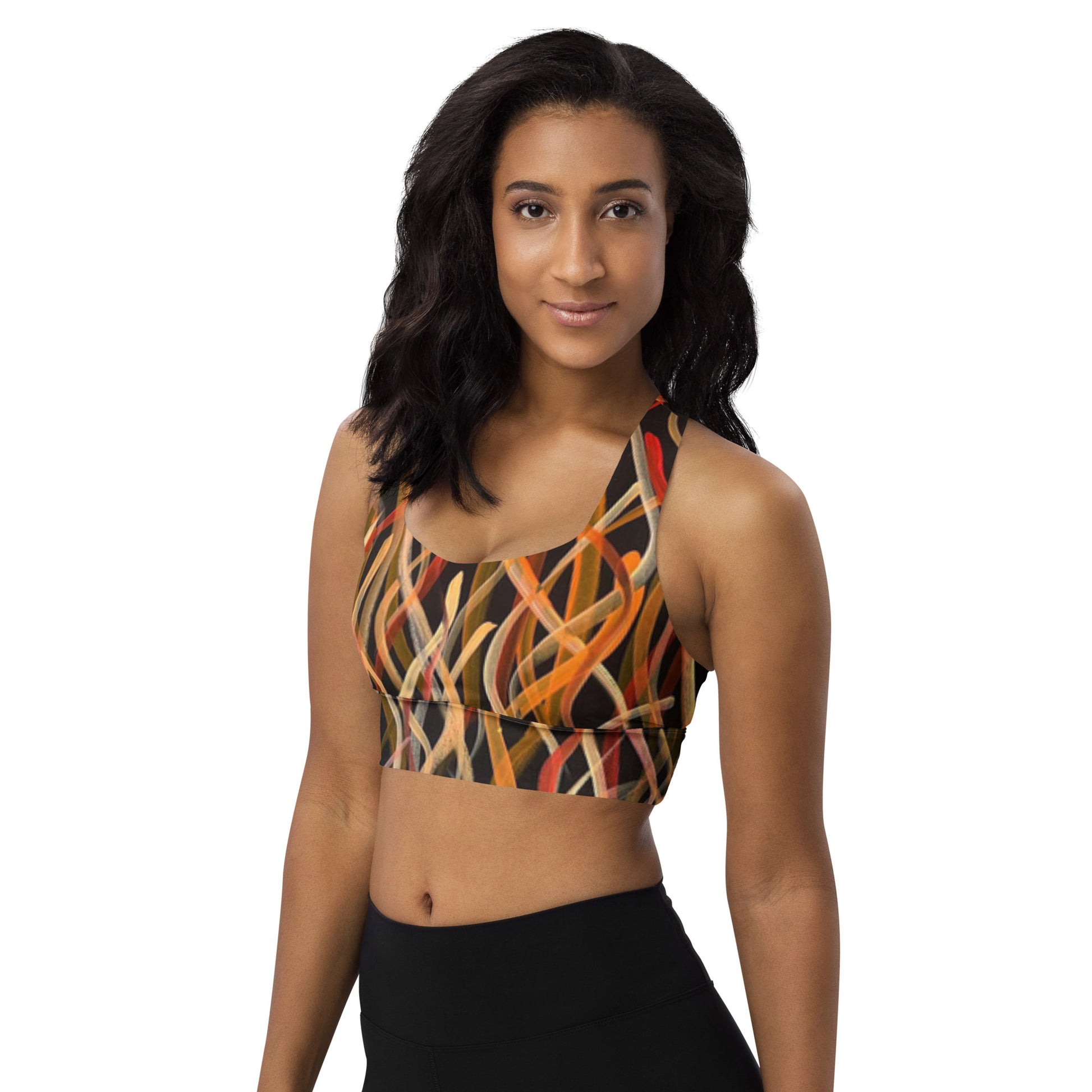 Longline Sports Bra - The Cultural Burn