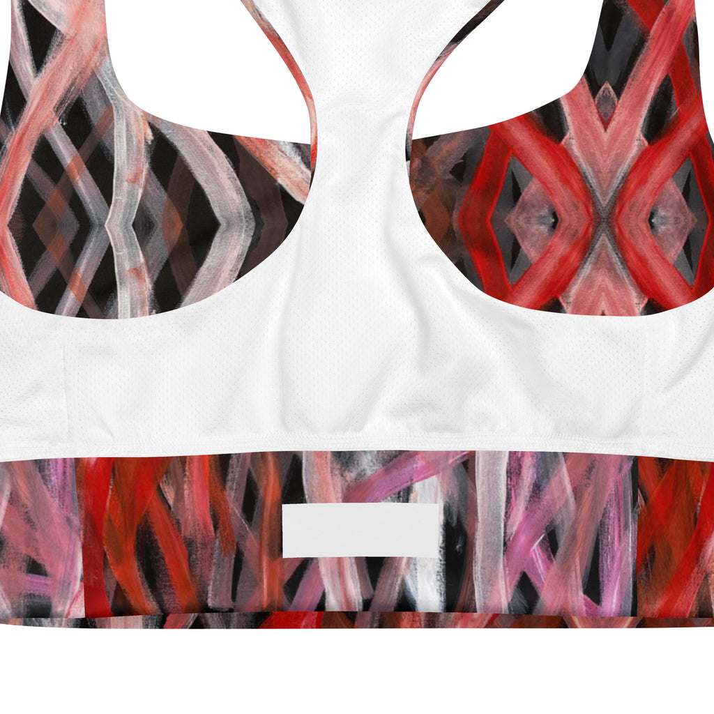 Longline Sports Bra - Blood on the Ground