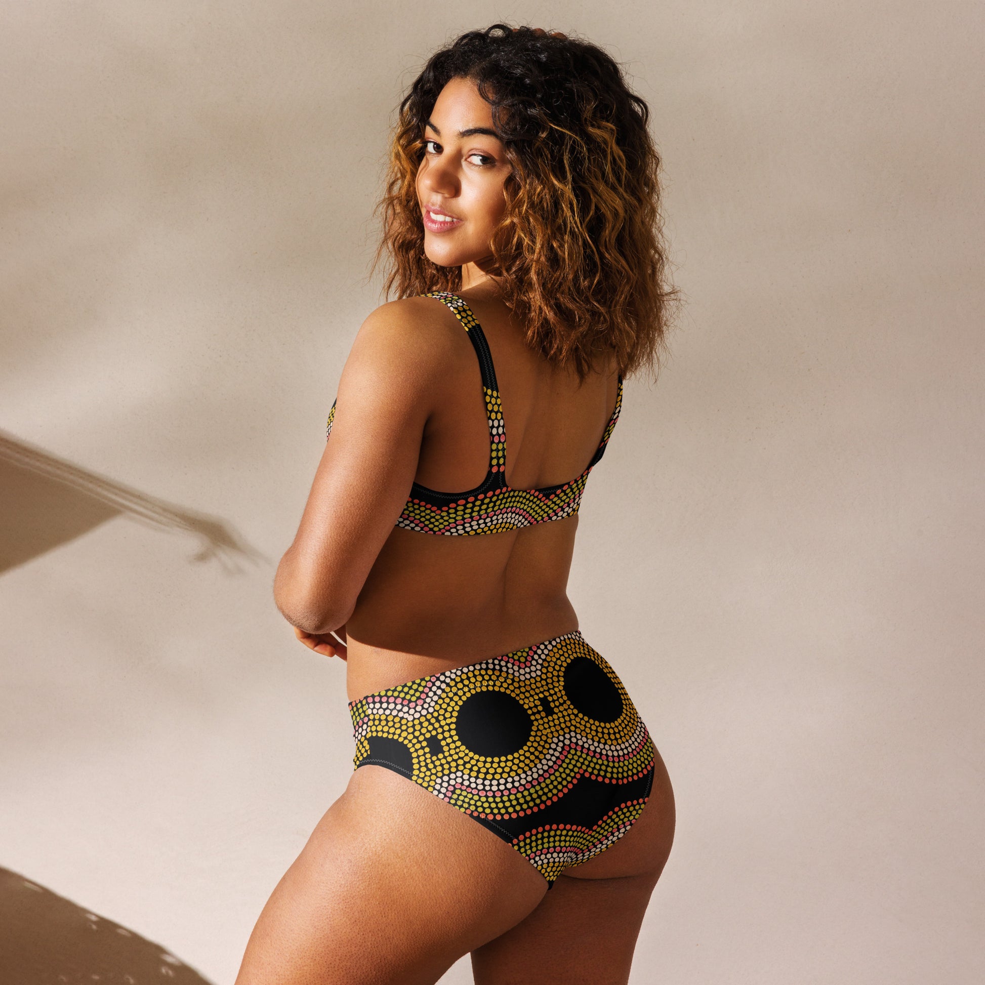 Recycled High-Waisted Bikini Set