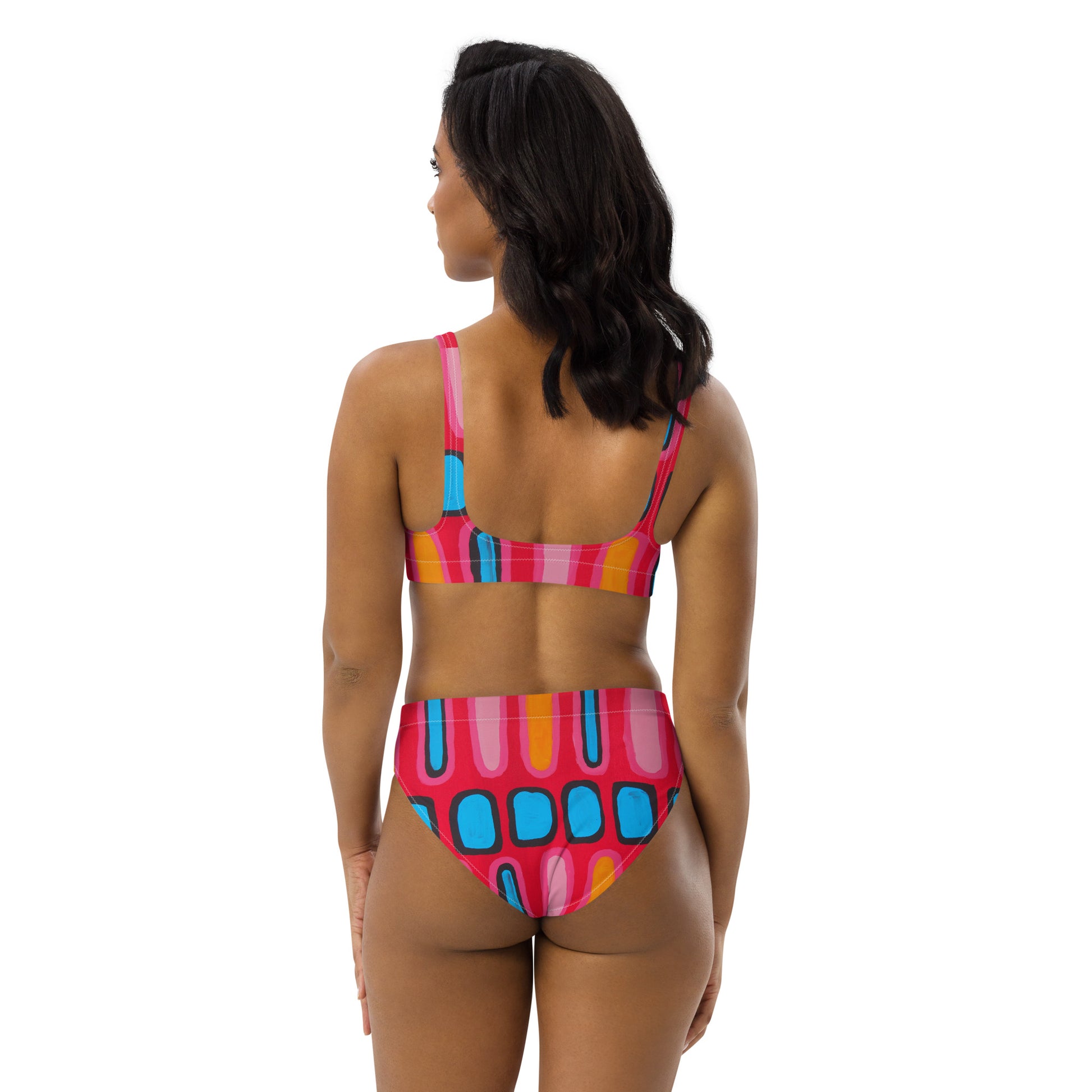 Recycled High-Waisted Bikini Set