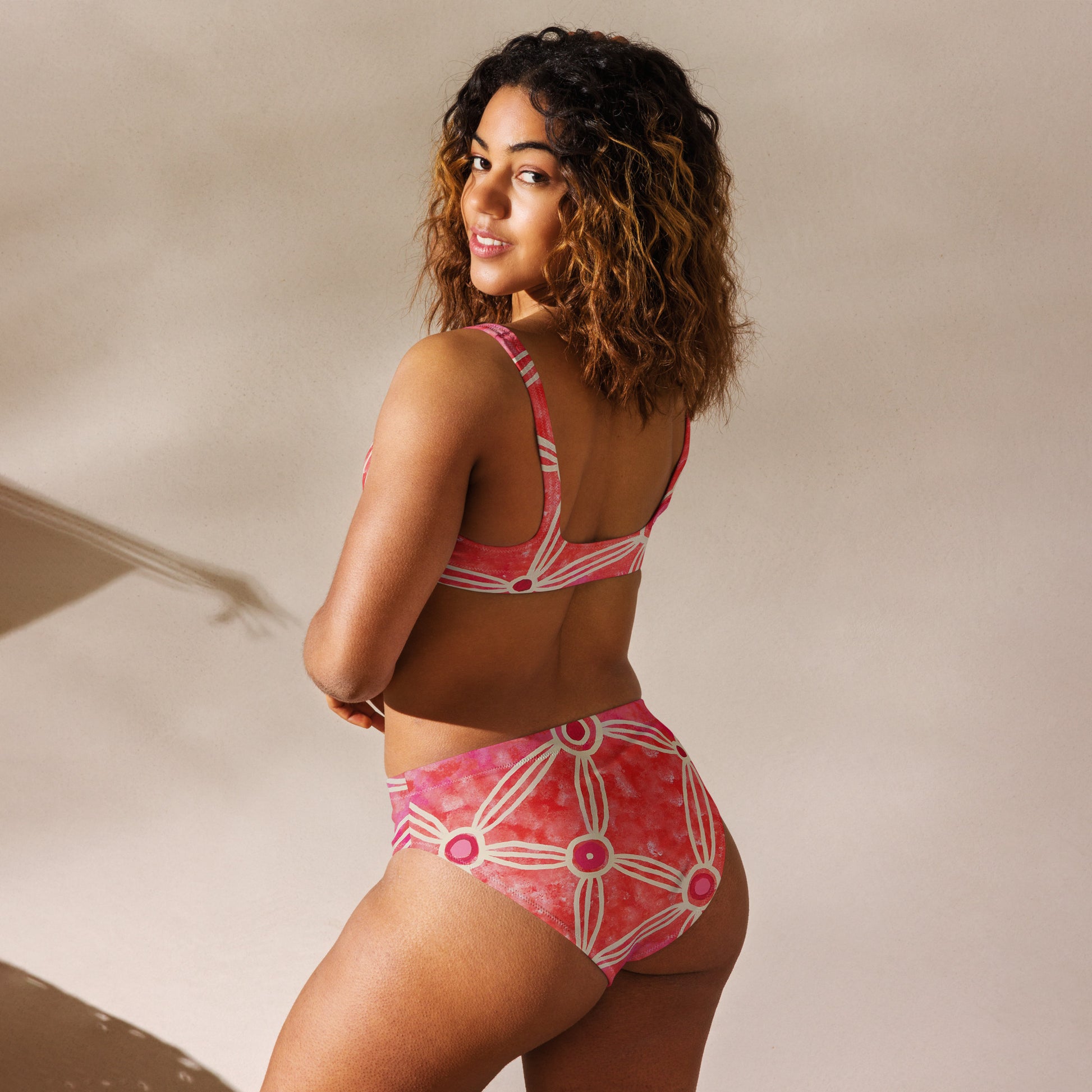 Recycled High-Waisted Bikini Set
