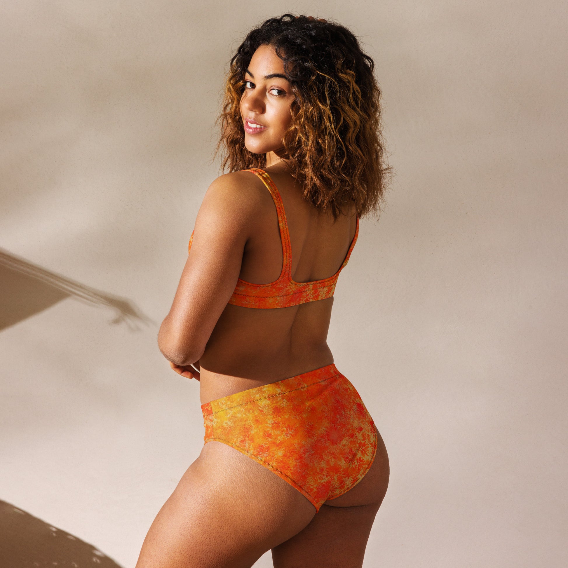 Recycled High-Waisted Bikini Set