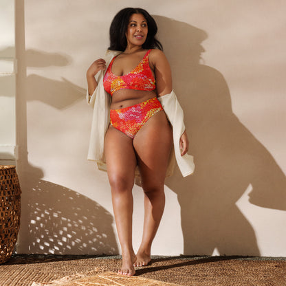 Recycled High-Waisted Bikini Set