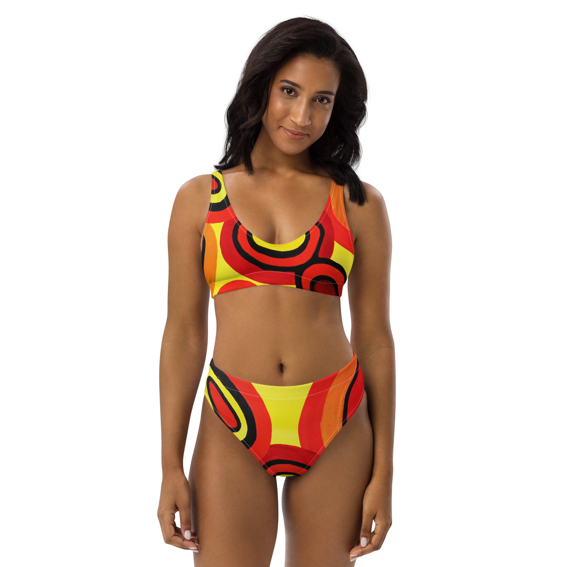 Recycled High-Waisted Bikini Set
