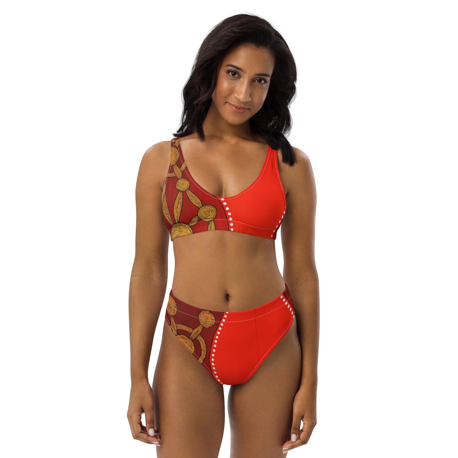 Recycled High-Waisted Bikini Set