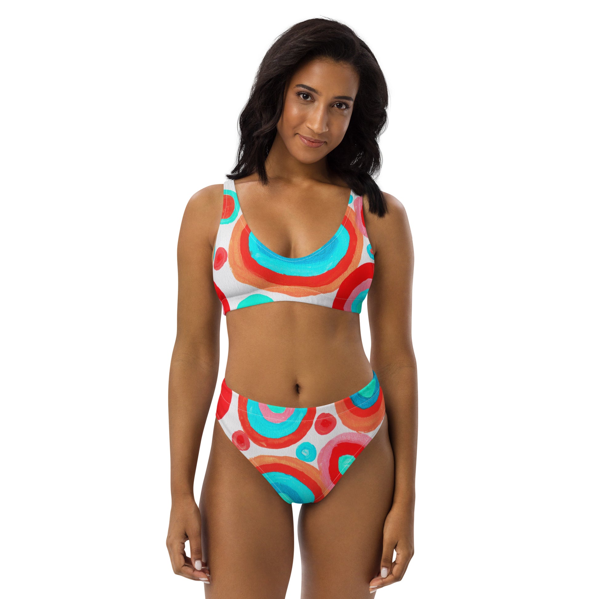 Recycled High-Waisted Bikini Set