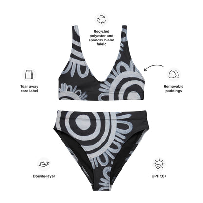 Recycled High-Waisted Bikini Set