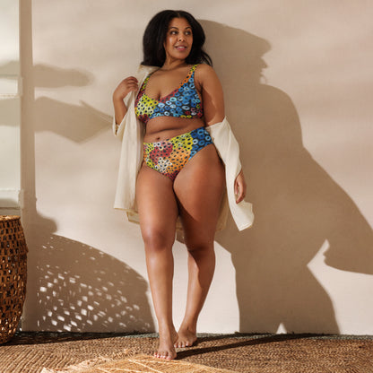 Recycled High-Waisted Bikini Set - Untitled