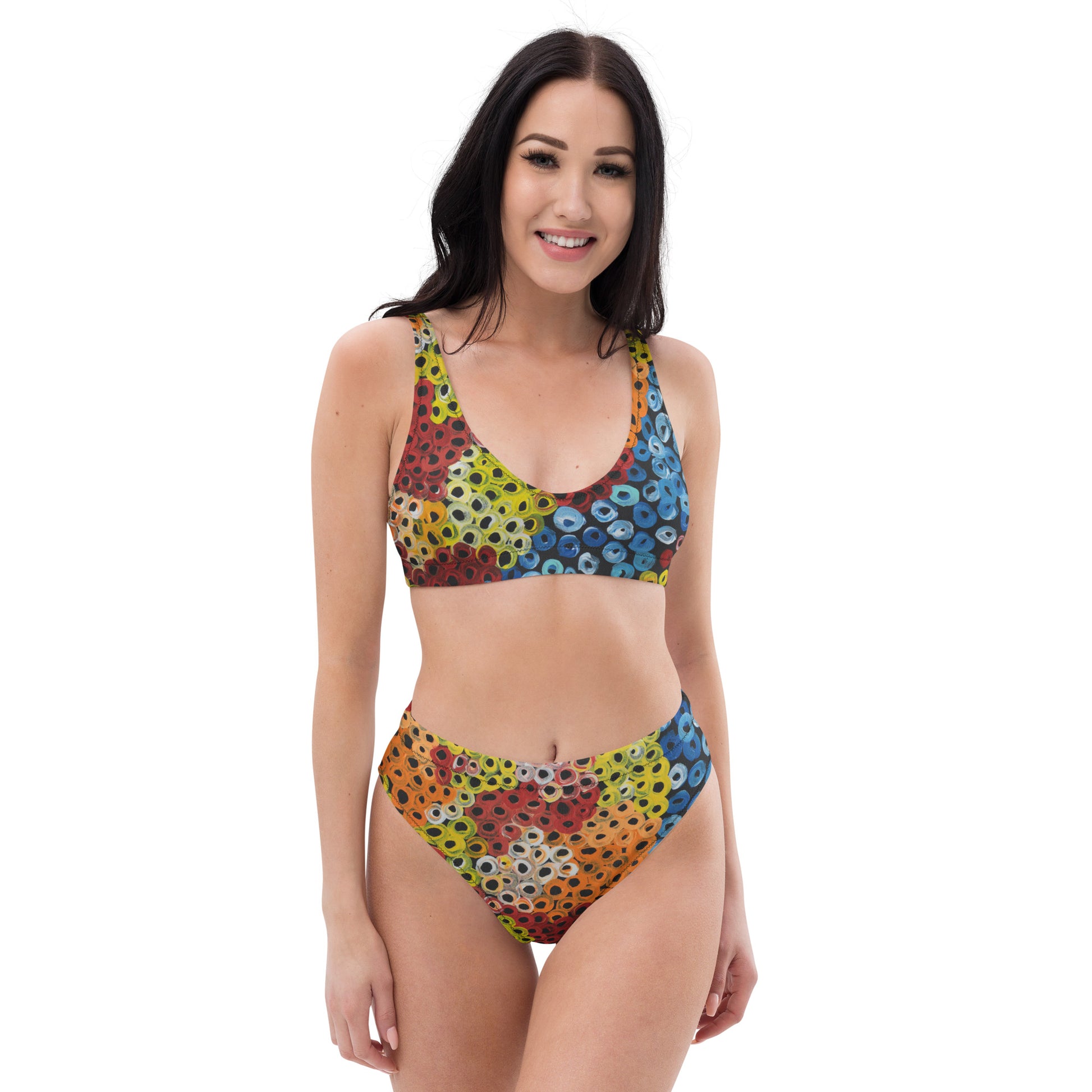 Recycled High-Waisted Bikini Set - Untitled