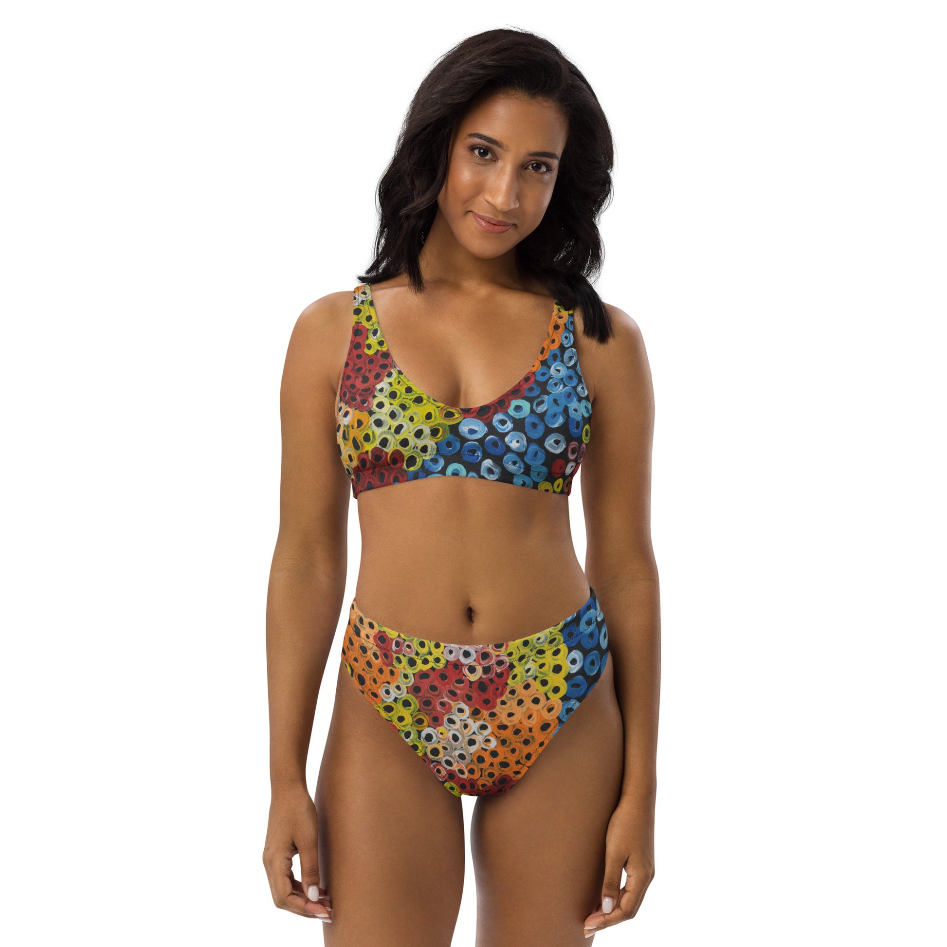 Recycled High-Waisted Bikini Set - Untitled