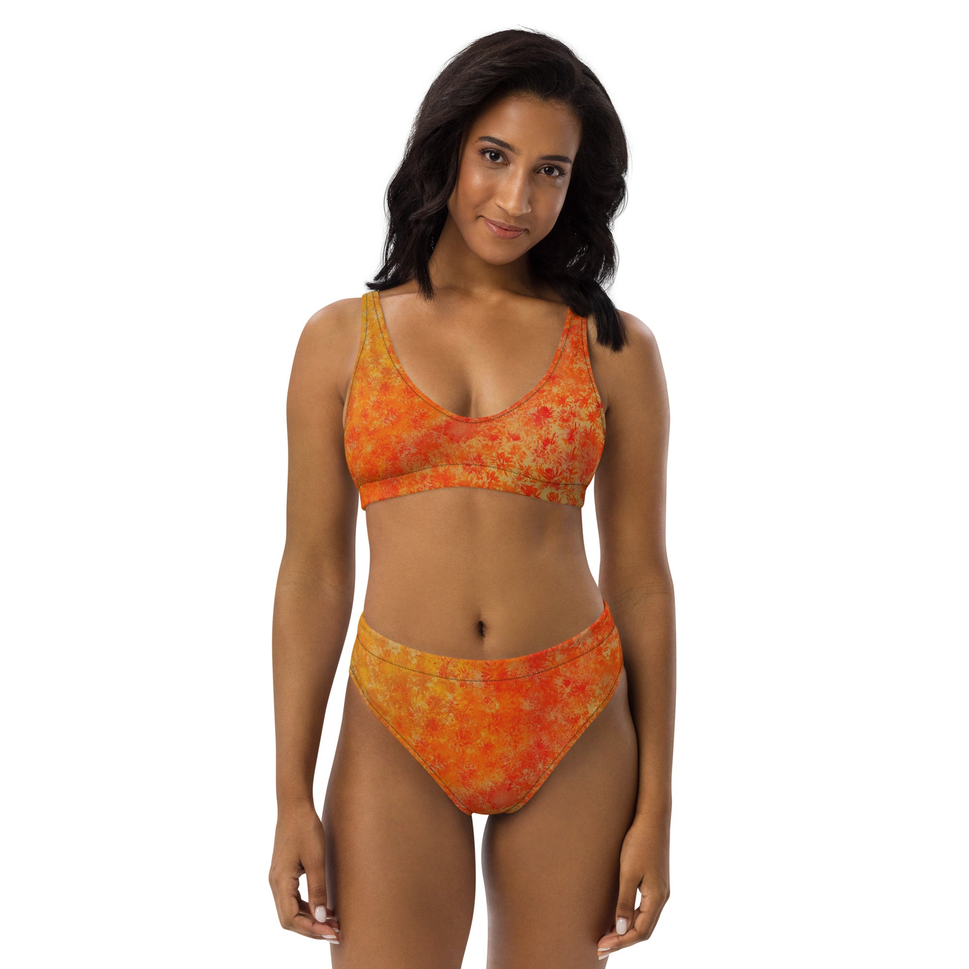 Recycled High-Waisted Bikini Set
