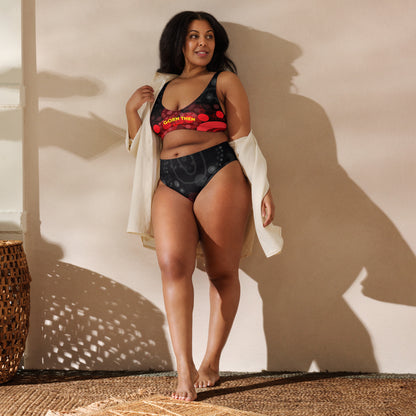 Recycled High-Waisted Bikini - Gorn Then x Ebs