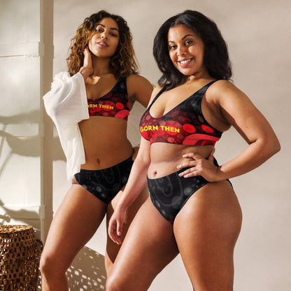 Recycled High-Waisted Bikini - Gorn Then x Ebs
