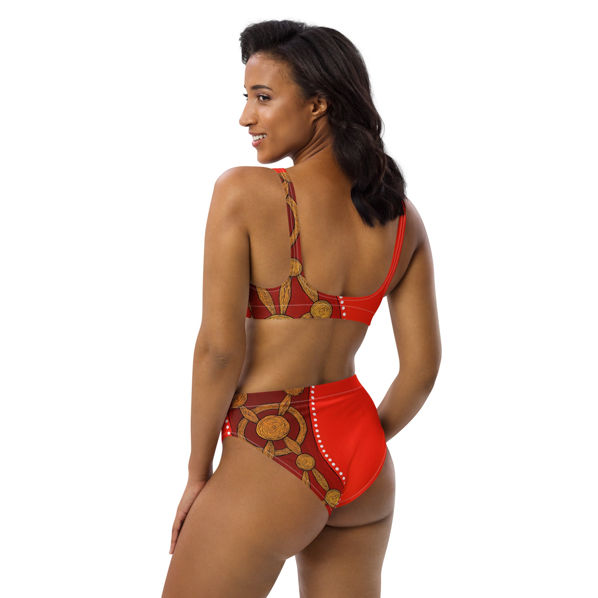 Recycled High-Waisted Bikini Set
