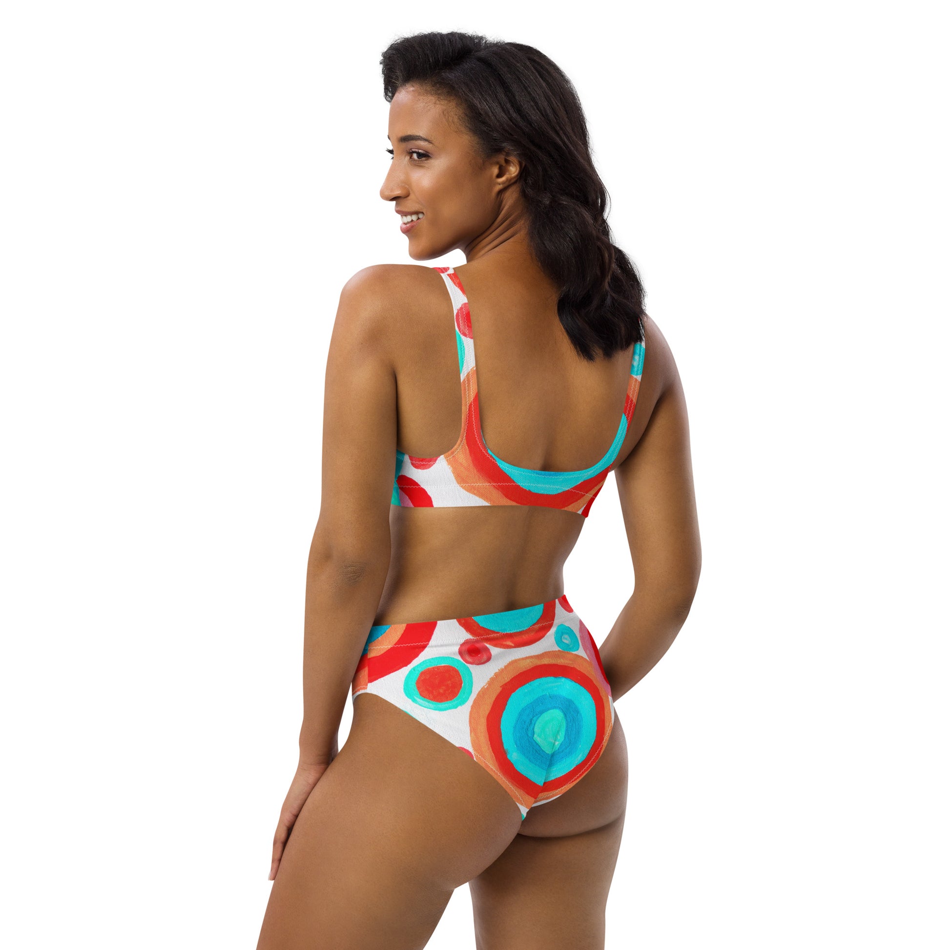 Recycled High-Waisted Bikini Set