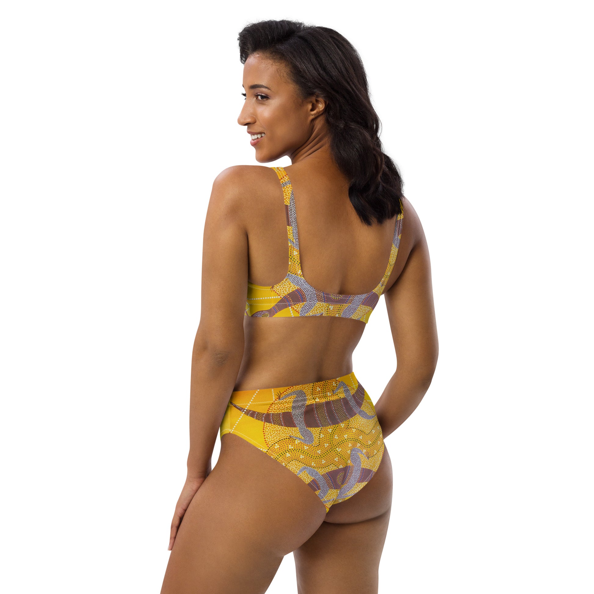 Recycled High-Waisted Bikini Set - Family